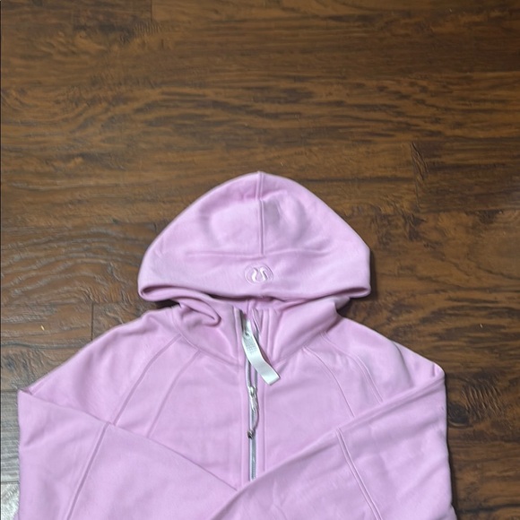 Lululemon Athletica scuba Light Pink Hoodie Jacket - Picture 4 of 5